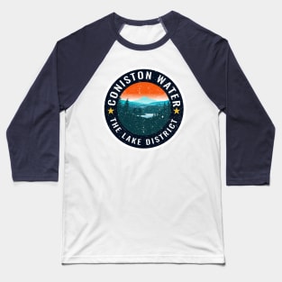 Coniston Water - The Lake District, Cumbria Baseball T-Shirt
